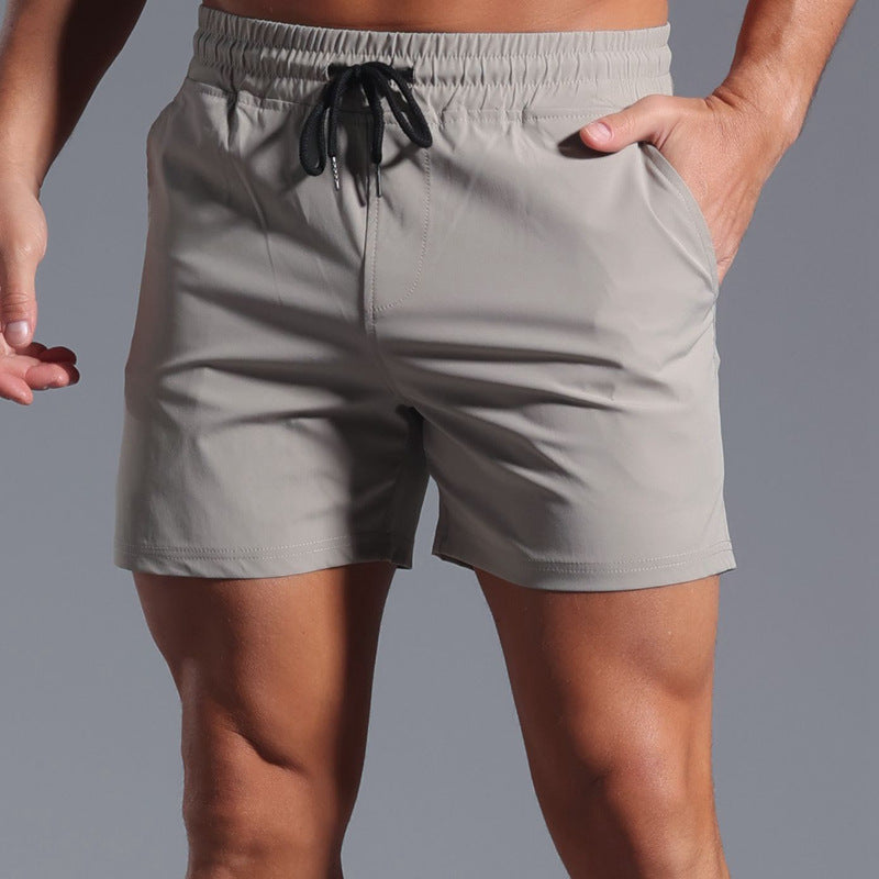 Men’s Quick-Dry Elastic Waist Training Shorts