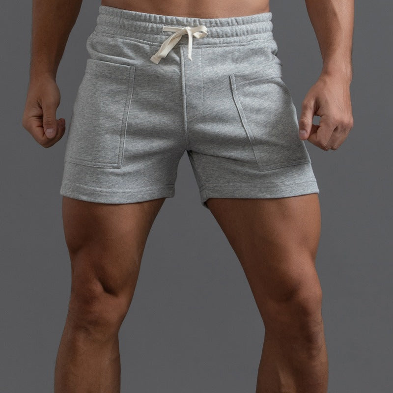 Men’s Cotton Blend Patch Pocket Shorts