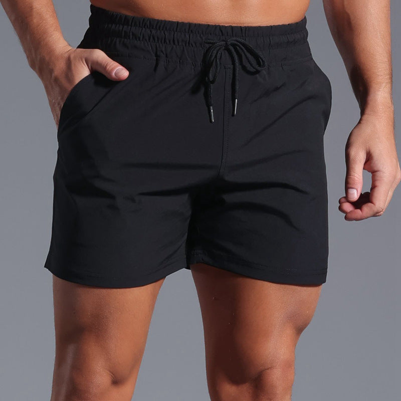 Men’s Quick-Dry Elastic Waist Training Shorts