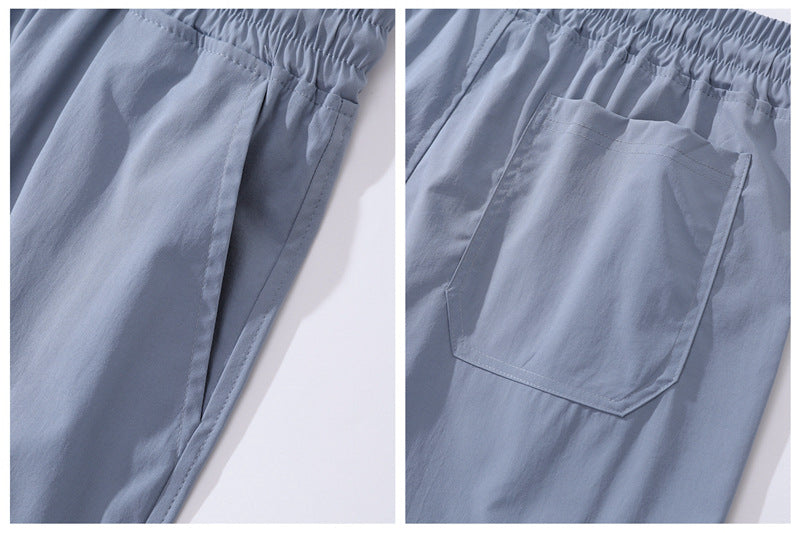 Men’s Quick-Dry Elastic Waist Training Shorts