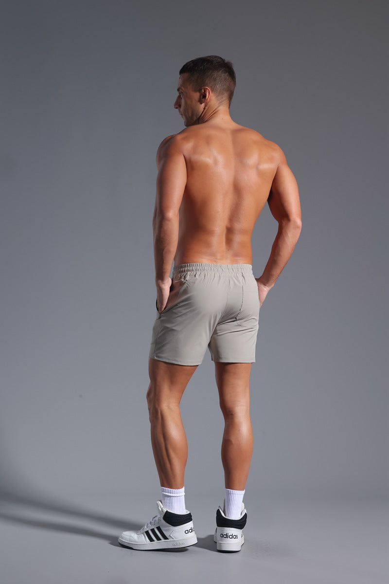 Men’s Quick-Dry Elastic Waist Training Shorts