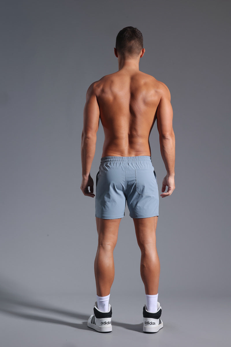 Men’s Quick-Dry Elastic Waist Training Shorts