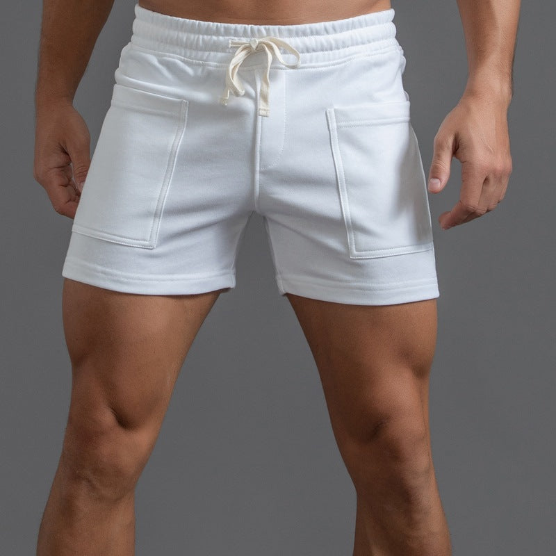 Men’s Cotton Blend Patch Pocket Shorts