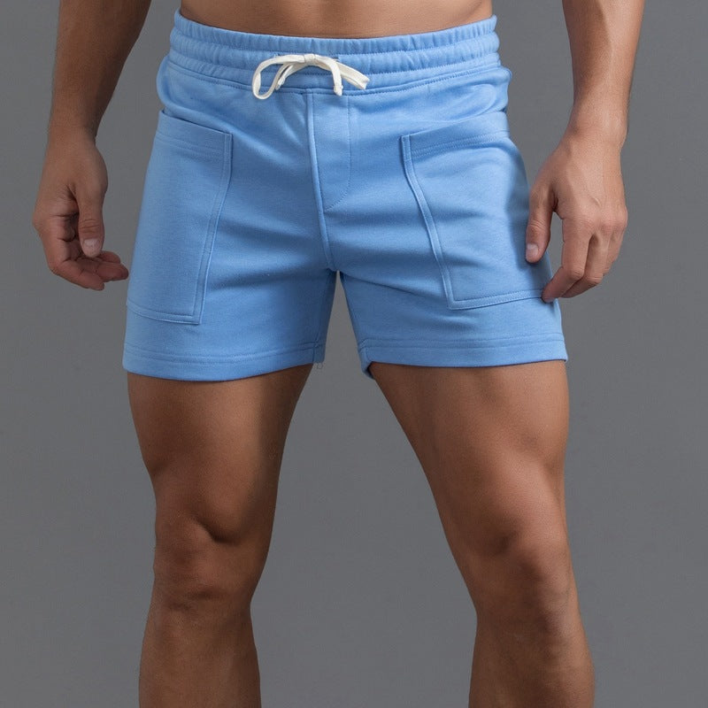 Men’s Cotton Blend Patch Pocket Shorts