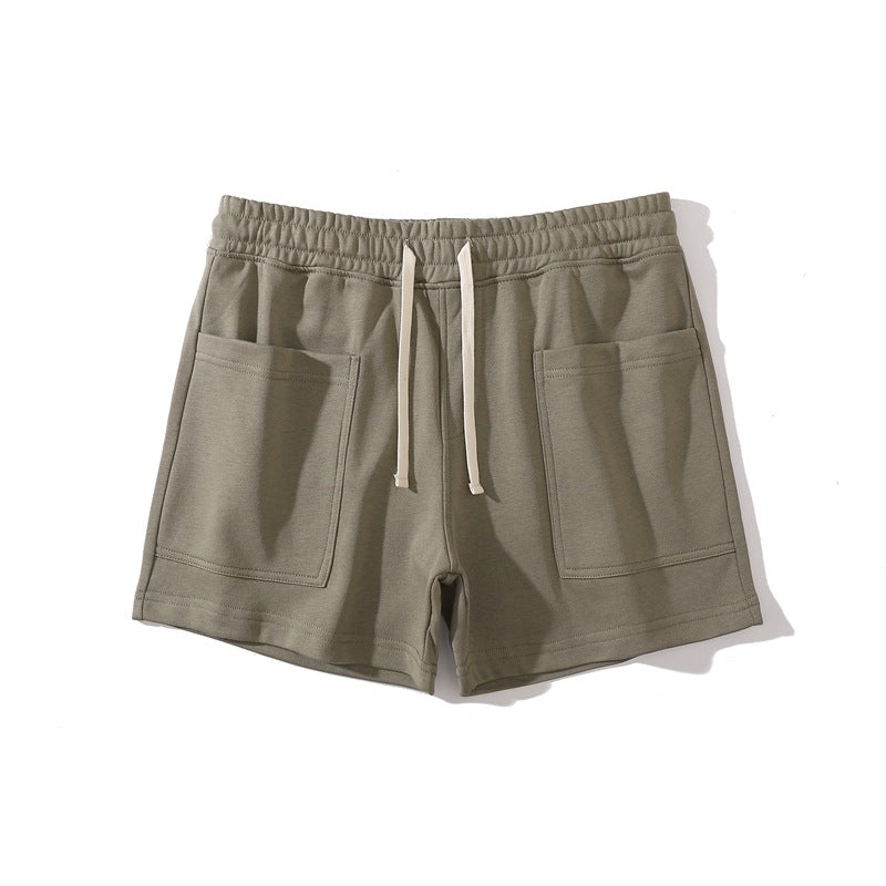Men’s Cotton Blend Patch Pocket Shorts