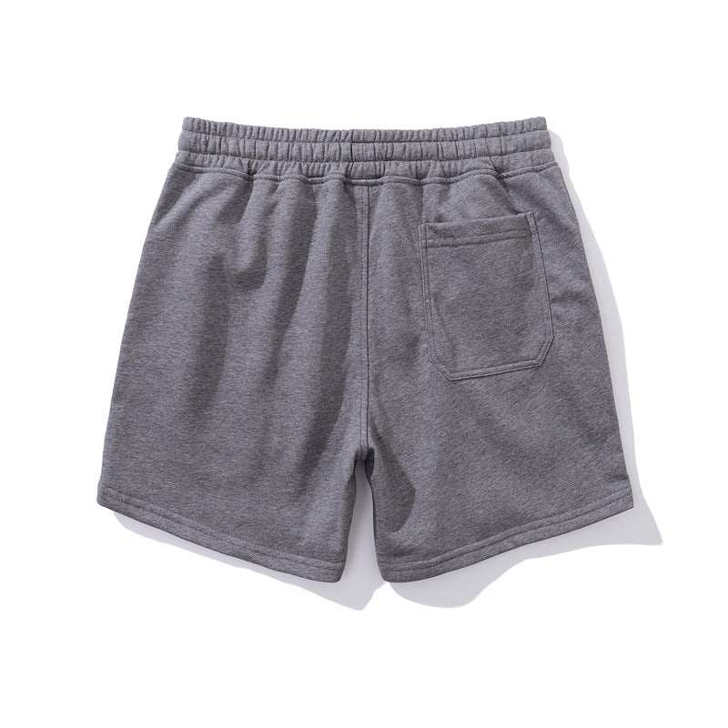 Men’s Casual Cotton Blend Elastic Waist Shorts