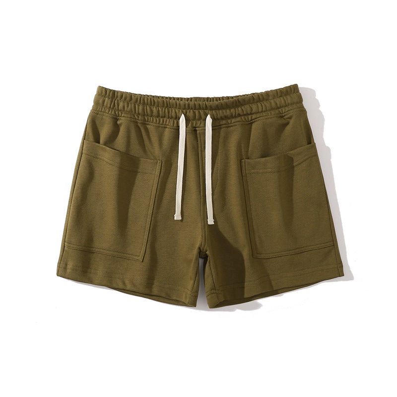 Men’s Cotton Blend Patch Pocket Shorts