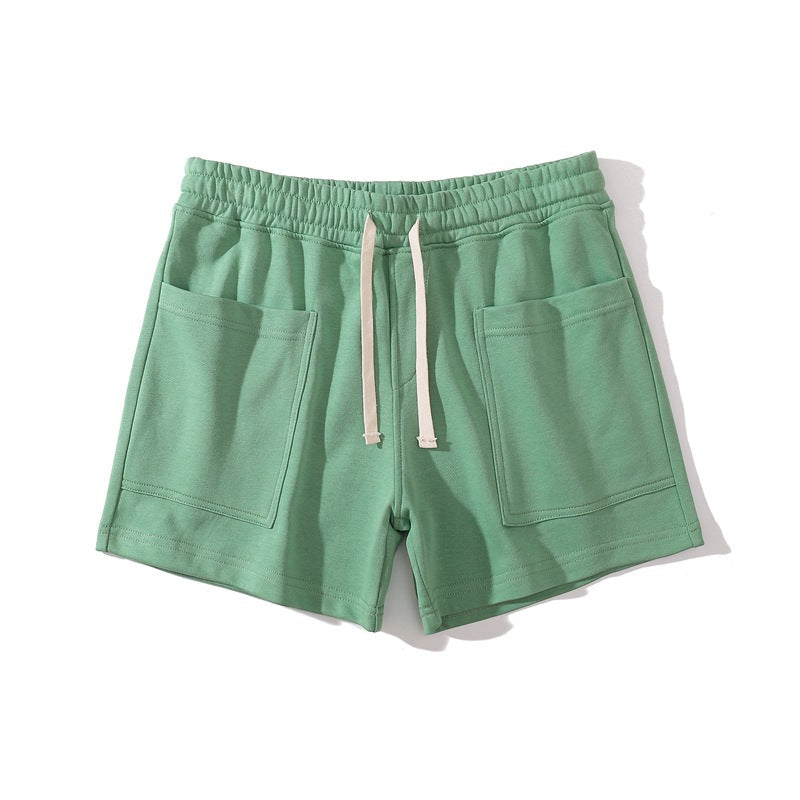 Men’s Cotton Blend Patch Pocket Shorts