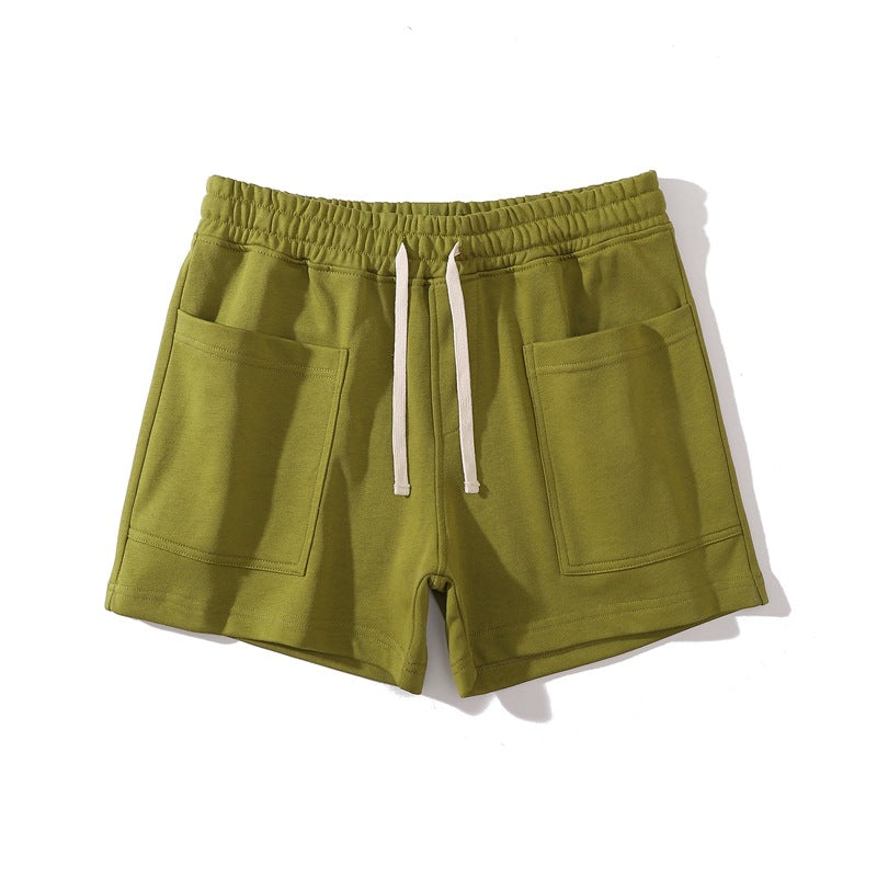 Men’s Cotton Blend Patch Pocket Shorts
