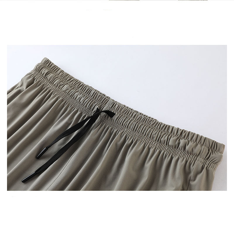 Men’s Lightweight Quick Dry Jogger Pants with Zipper Ankles