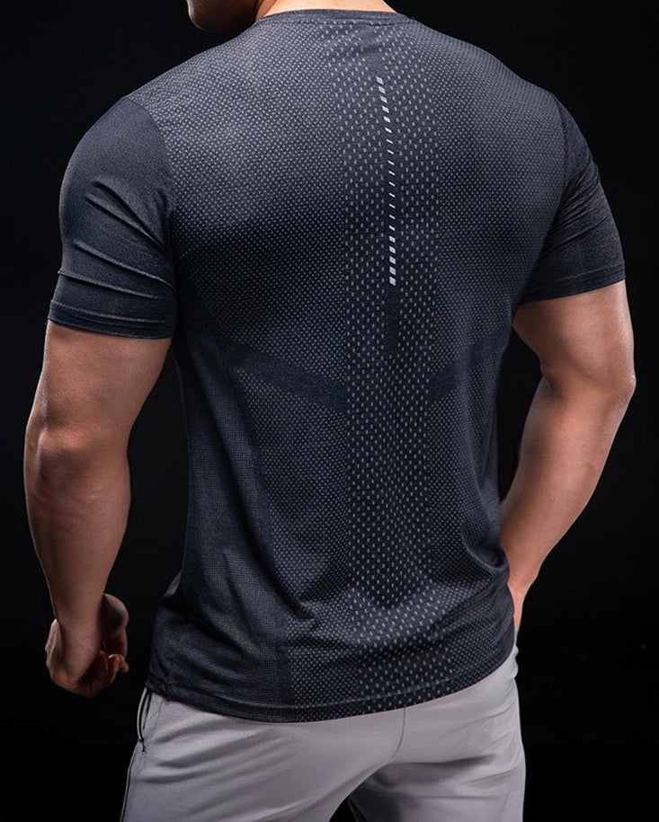 Quick Dry Short Sleeve Running T-shirt
