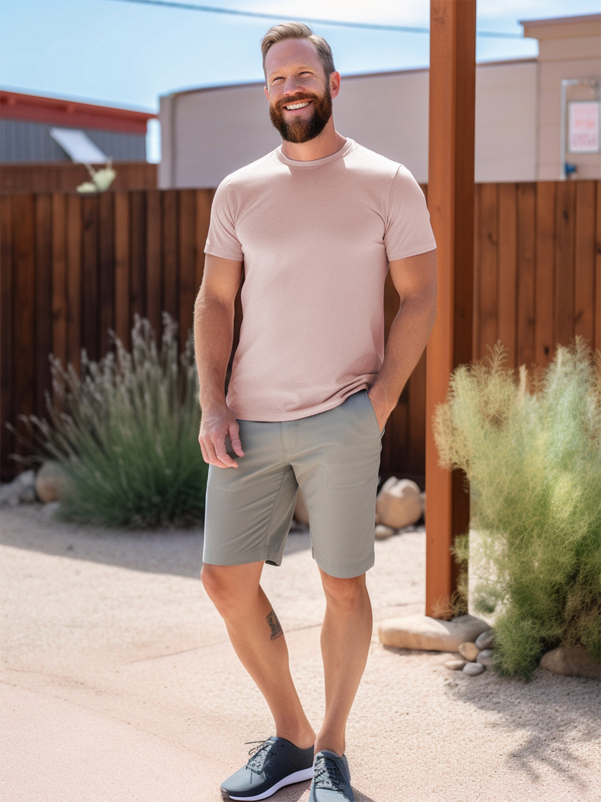 Unisex Stain Resistant T-Shirt Tech Cotton(Final Sale–No Return or Exchange)