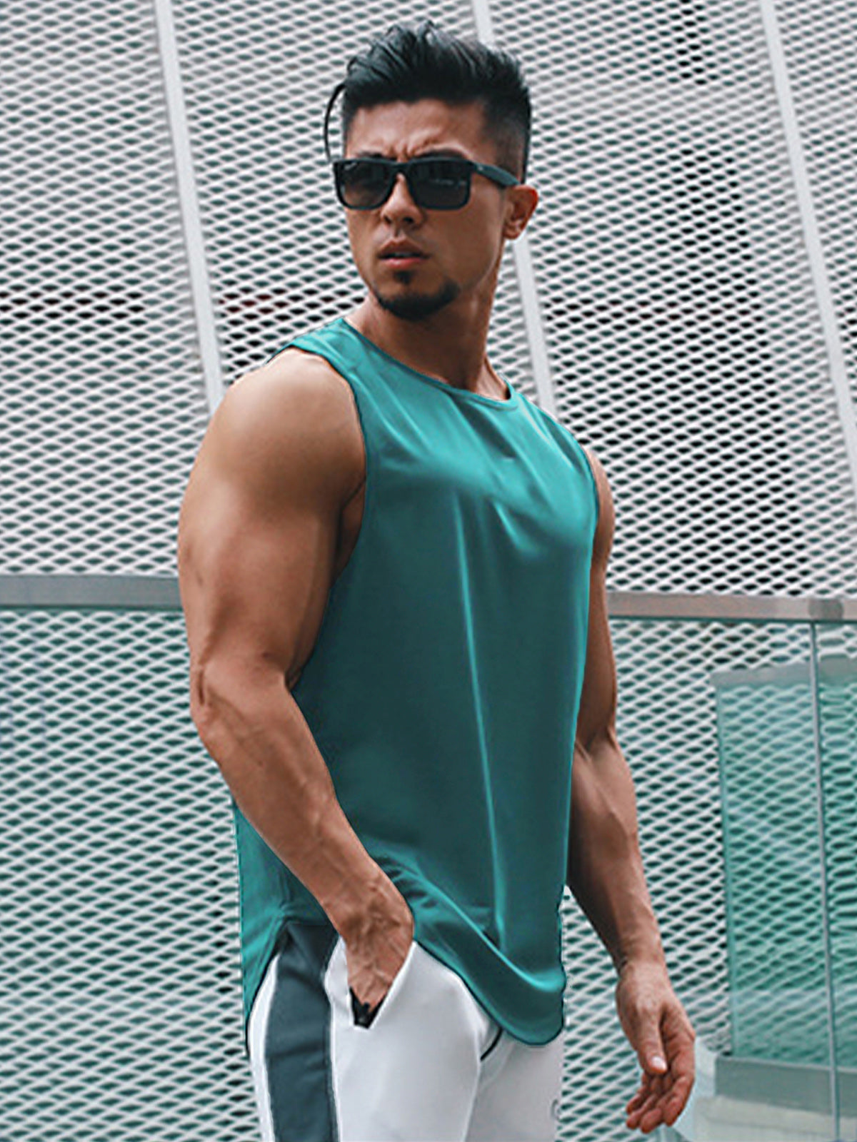 Stay Cool Basic Velocity Sports Mesh Tank
