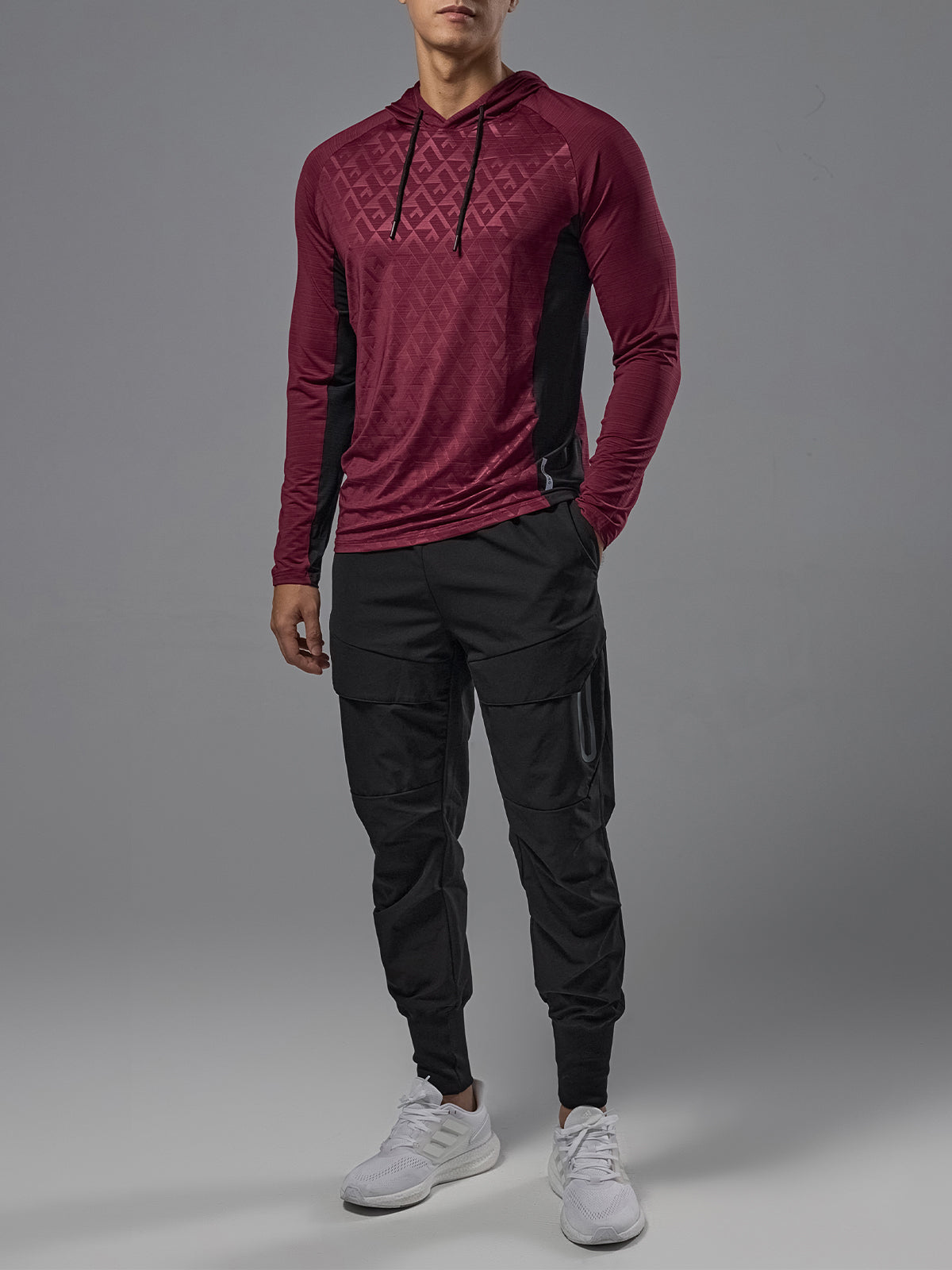 Quick Dry Hoodie Long Sleeve Performance Baselayer