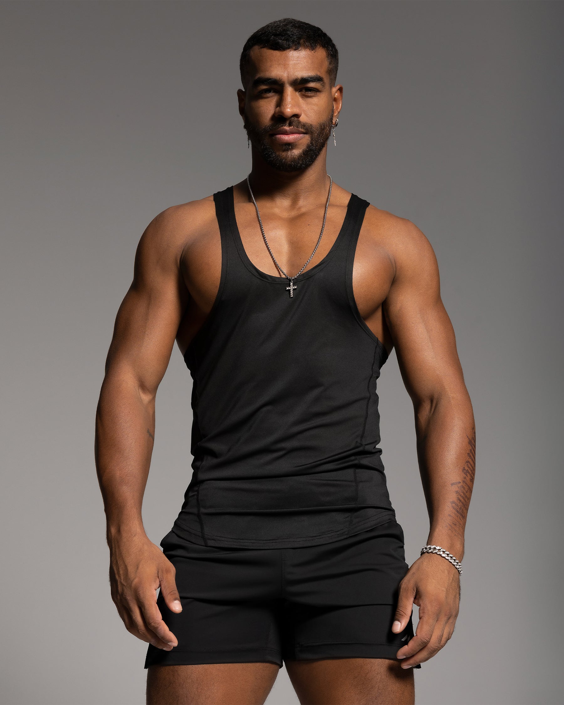 Stay Cool 2.0 Go Hard Quick Dry Gym Stringer Tank