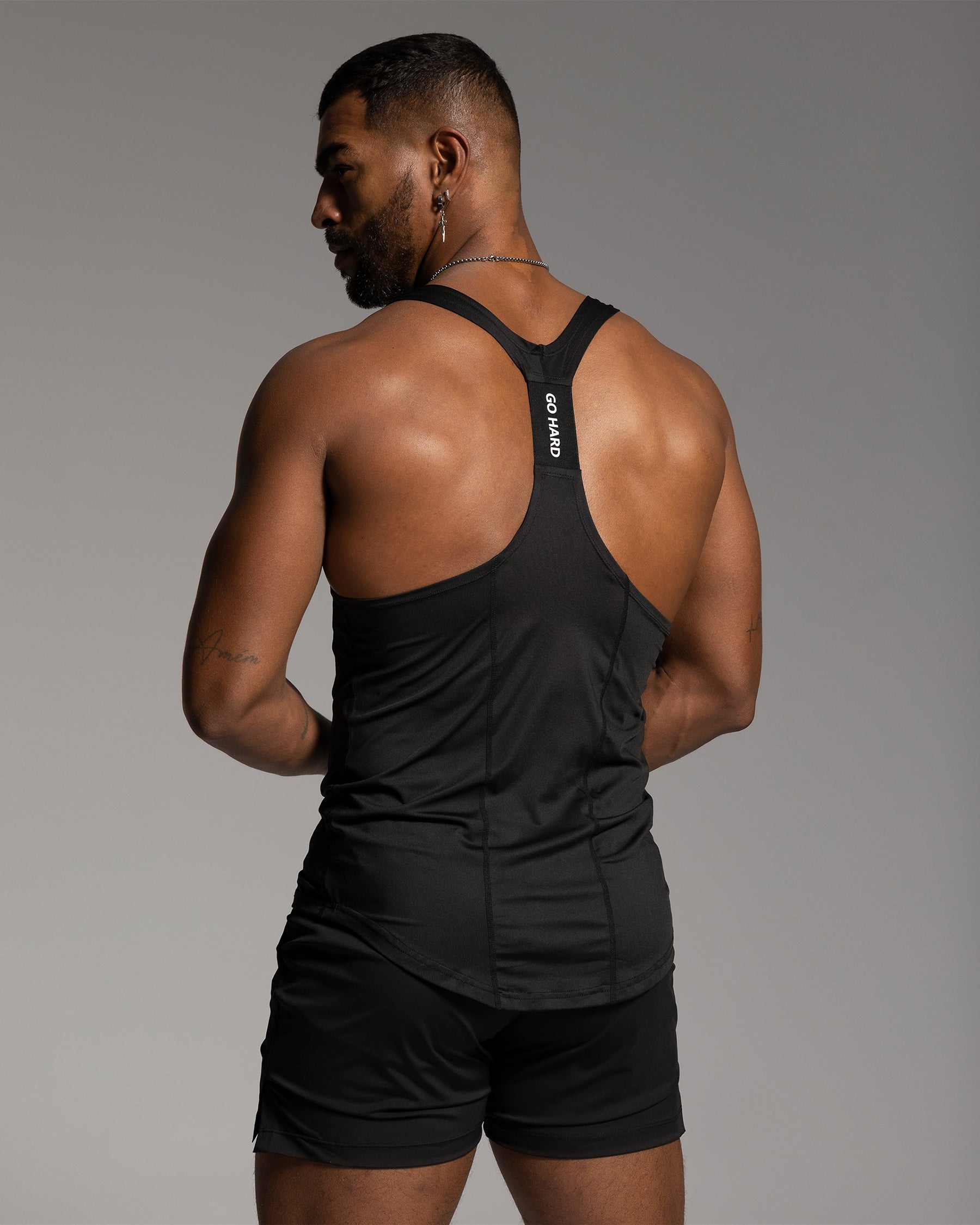 Stay Cool 2.0 Go Hard Quick Dry Gym Stringer Tank