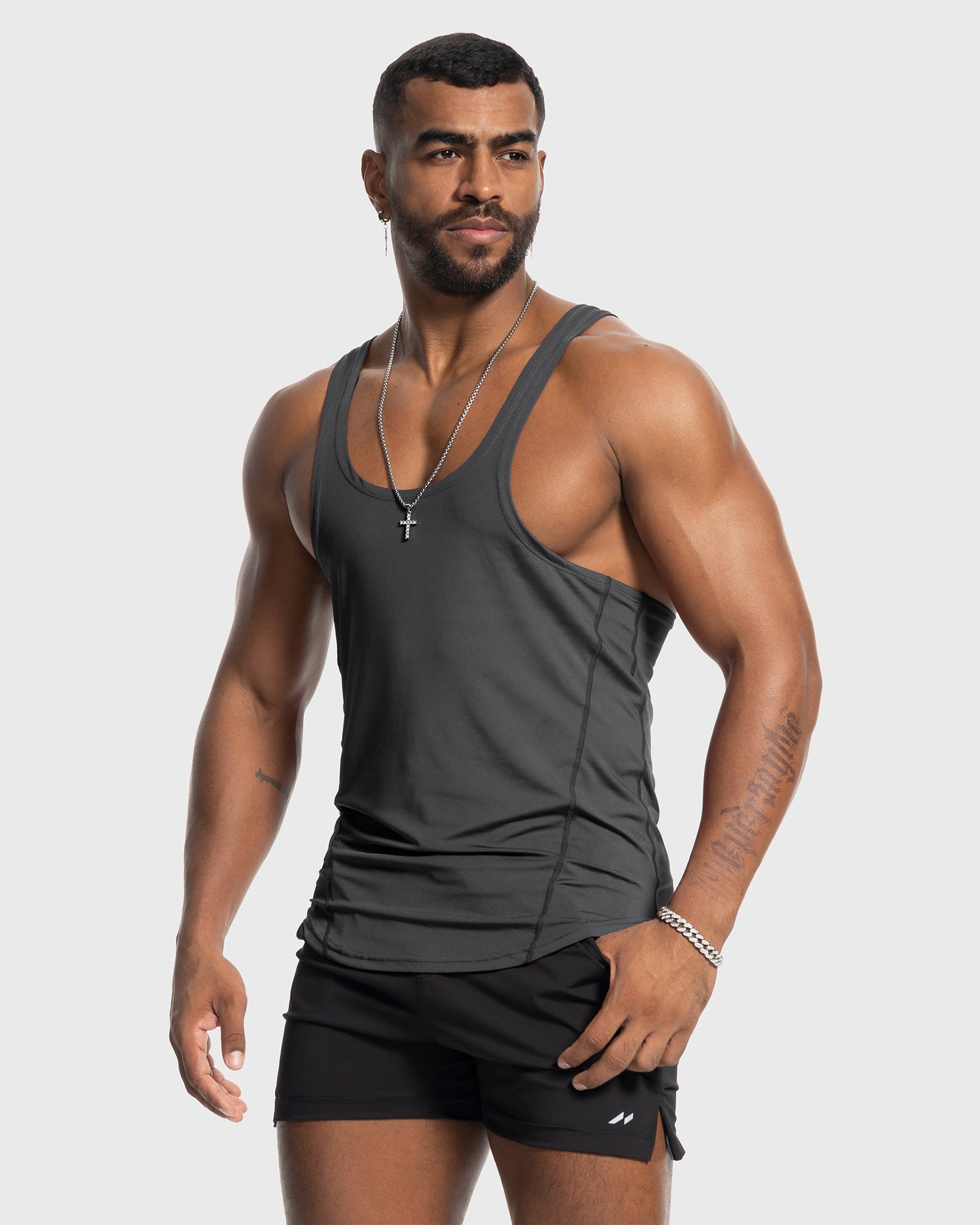 Stay Cool 2.0 Go Hard Quick Dry Gym Stringer Tank