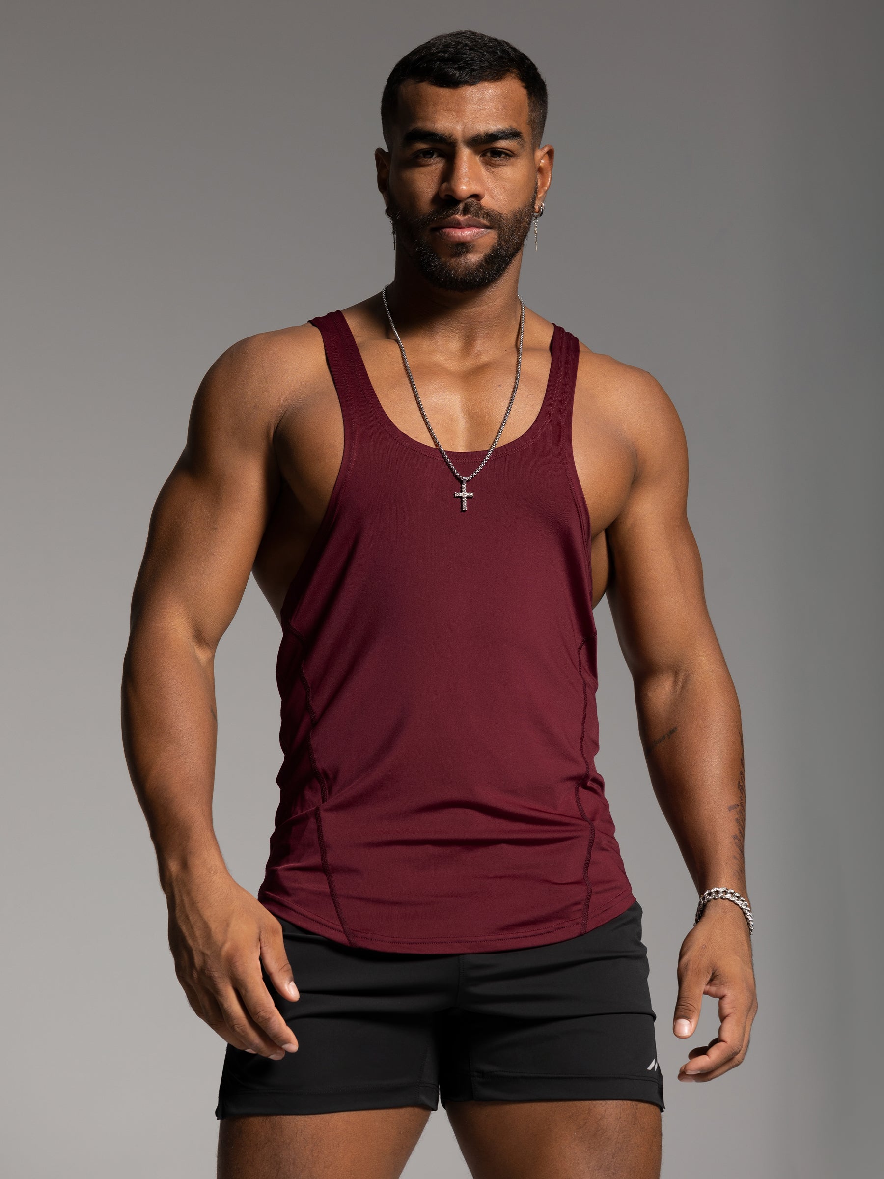 Stay Cool 2.0 Go Hard Quick Dry Gym Stringer Tank