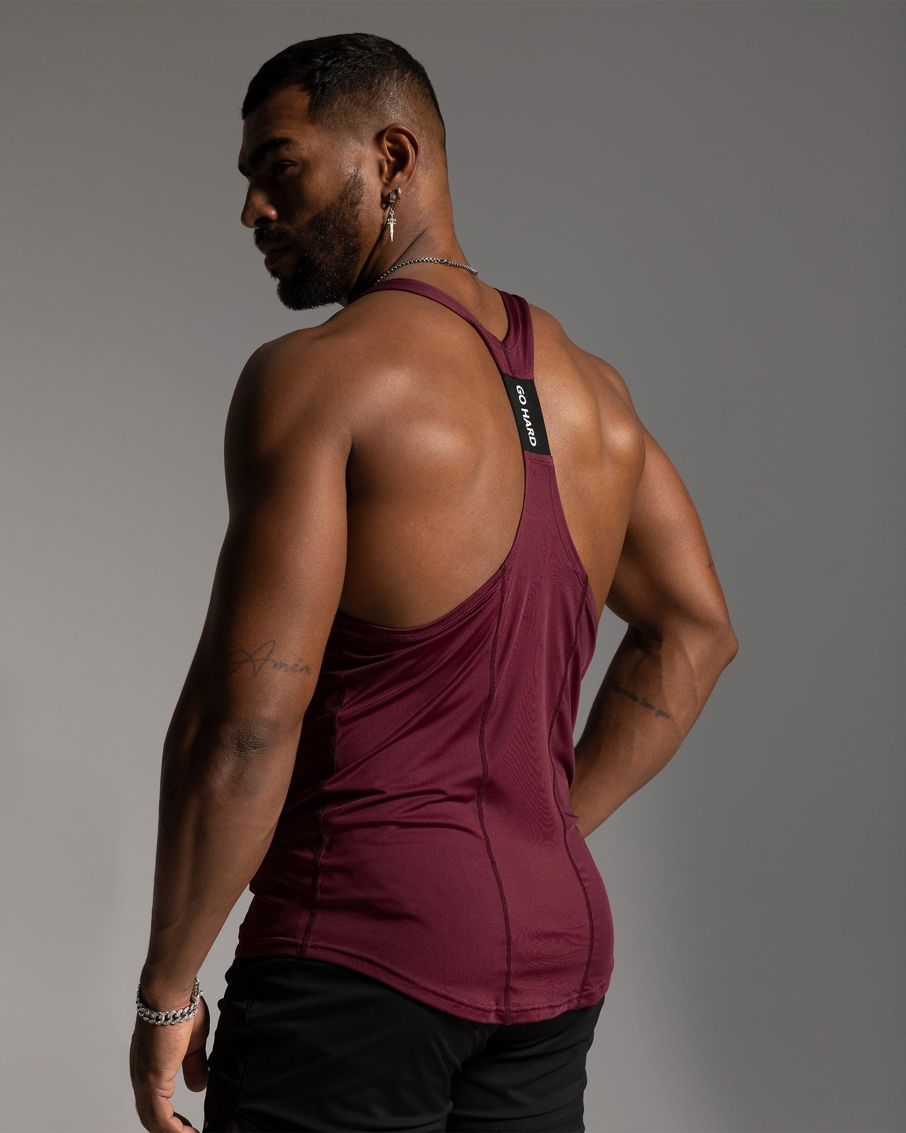 Stay Cool 2.0 Go Hard Quick Dry Gym Stringer Tank