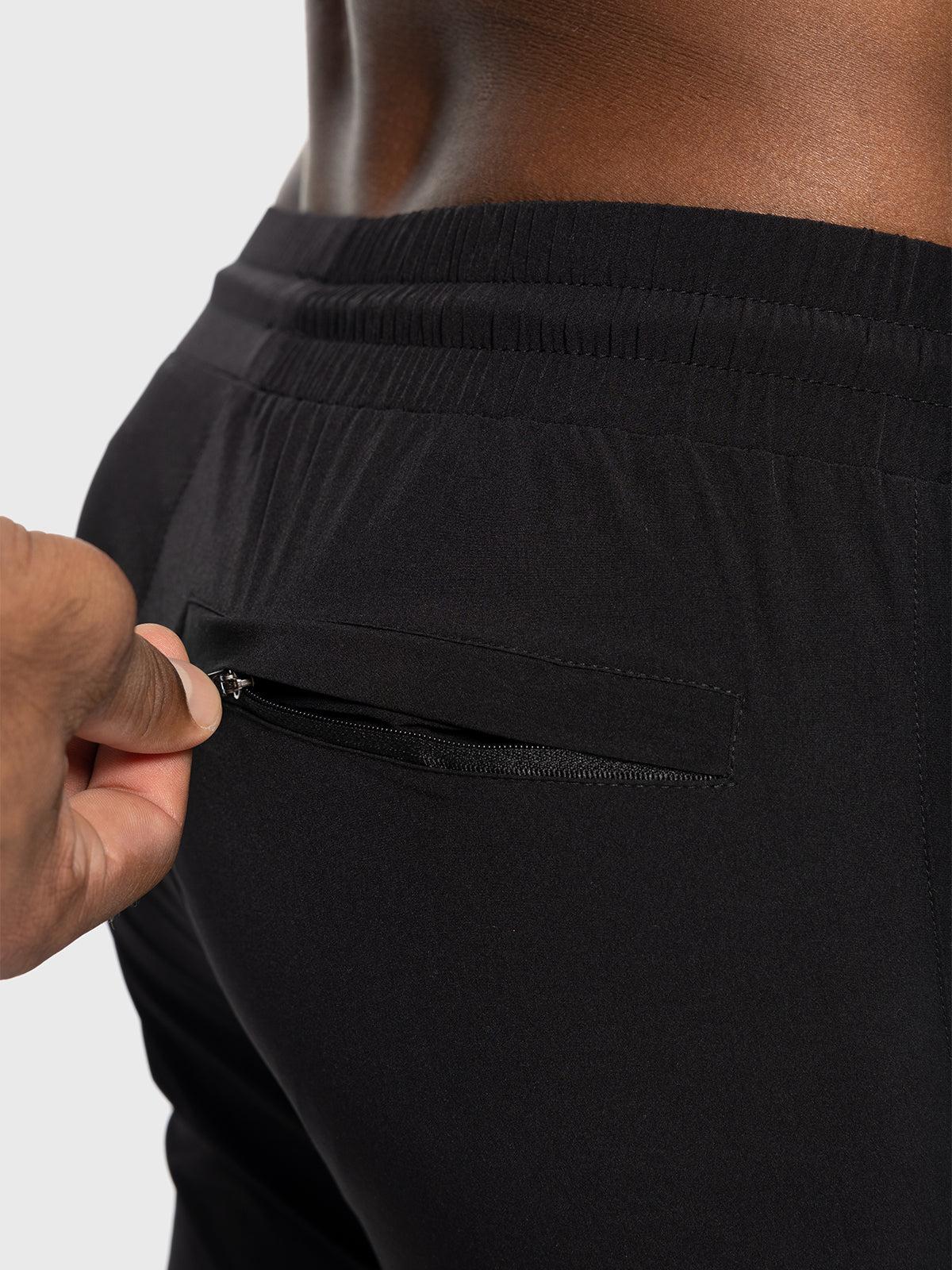 Quick Dry Gym Cargo Zip Jogger(Final Sale–No Return or Exchange)