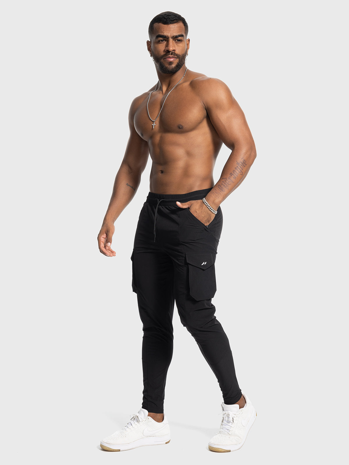 Quick Dry Gym Cargo Zip Jogger(Final Sale–No Return or Exchange)