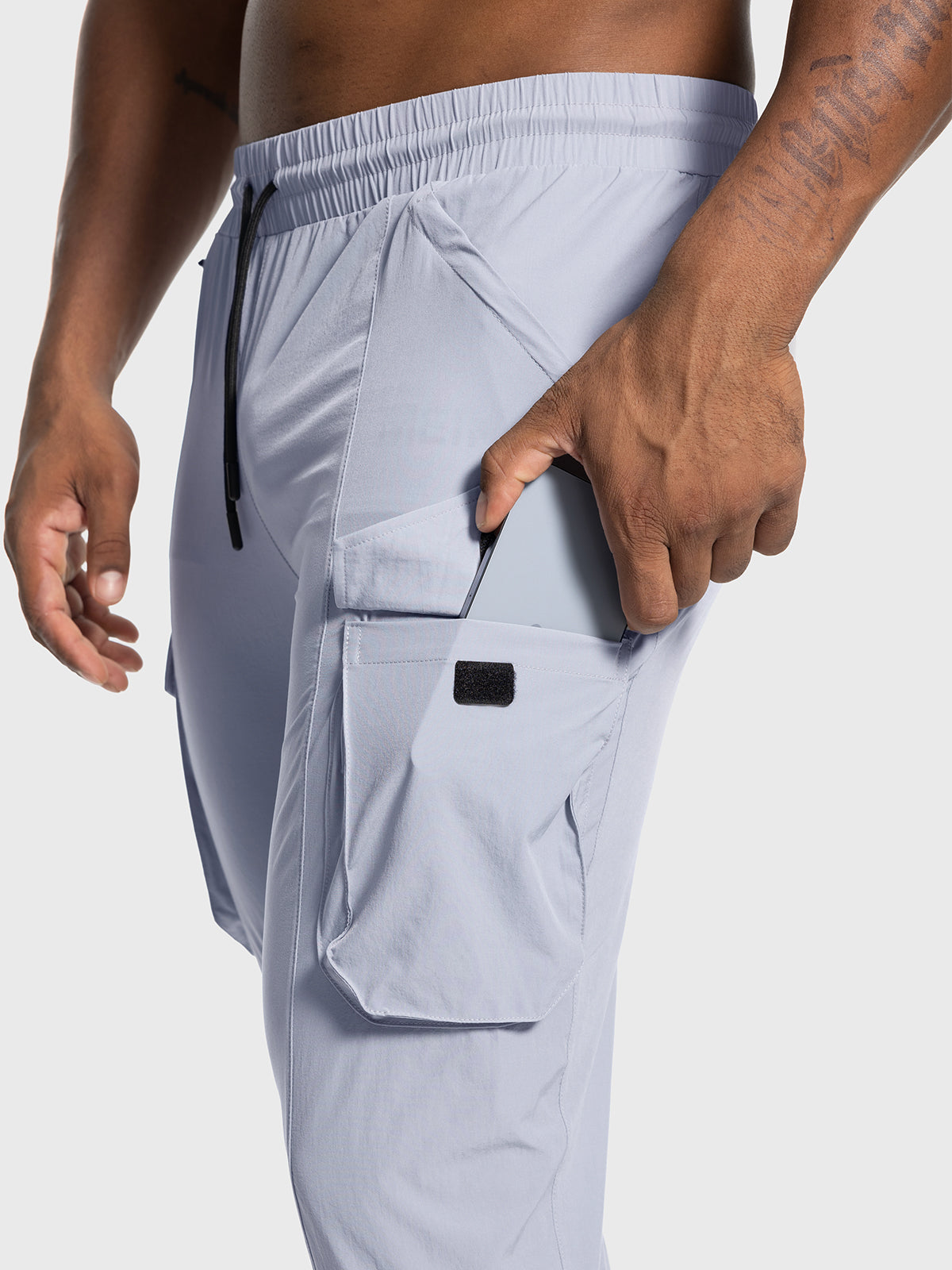 Quick Dry Gym Cargo Zip Jogger(Final Sale–No Return or Exchange)