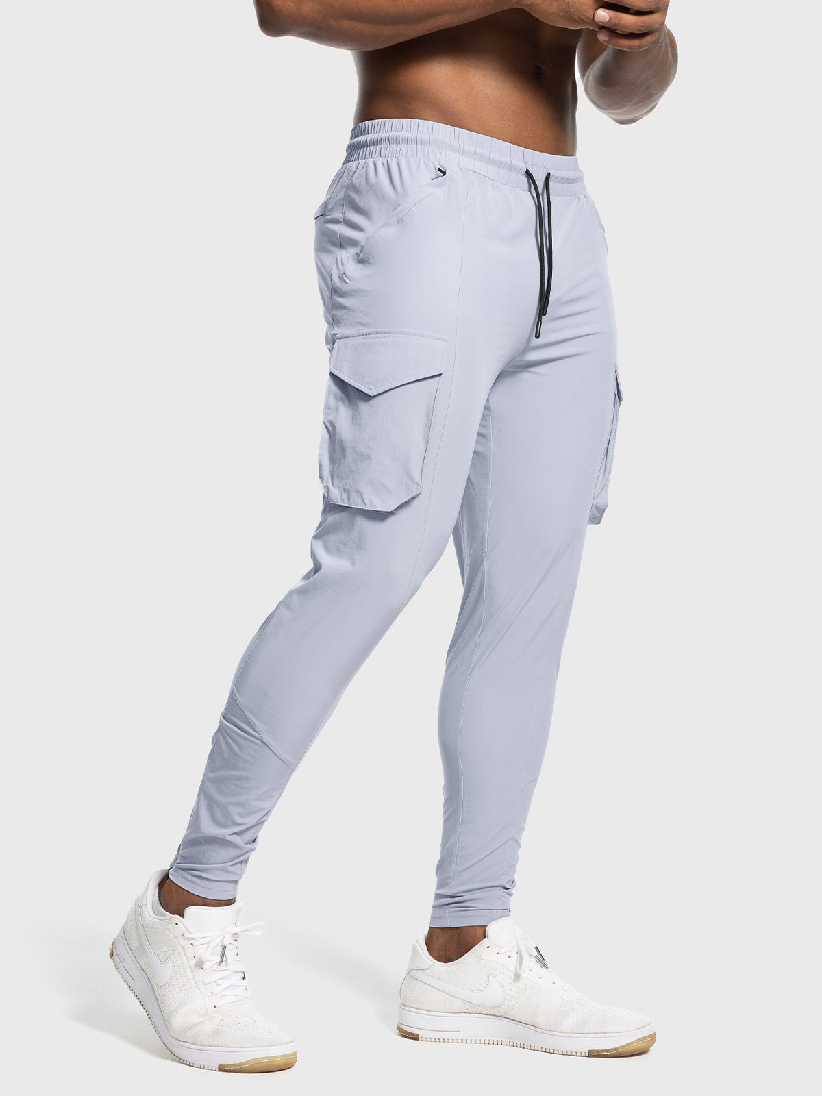 Quick Dry Gym Cargo Zip Jogger(Final Sale–No Return or Exchange)