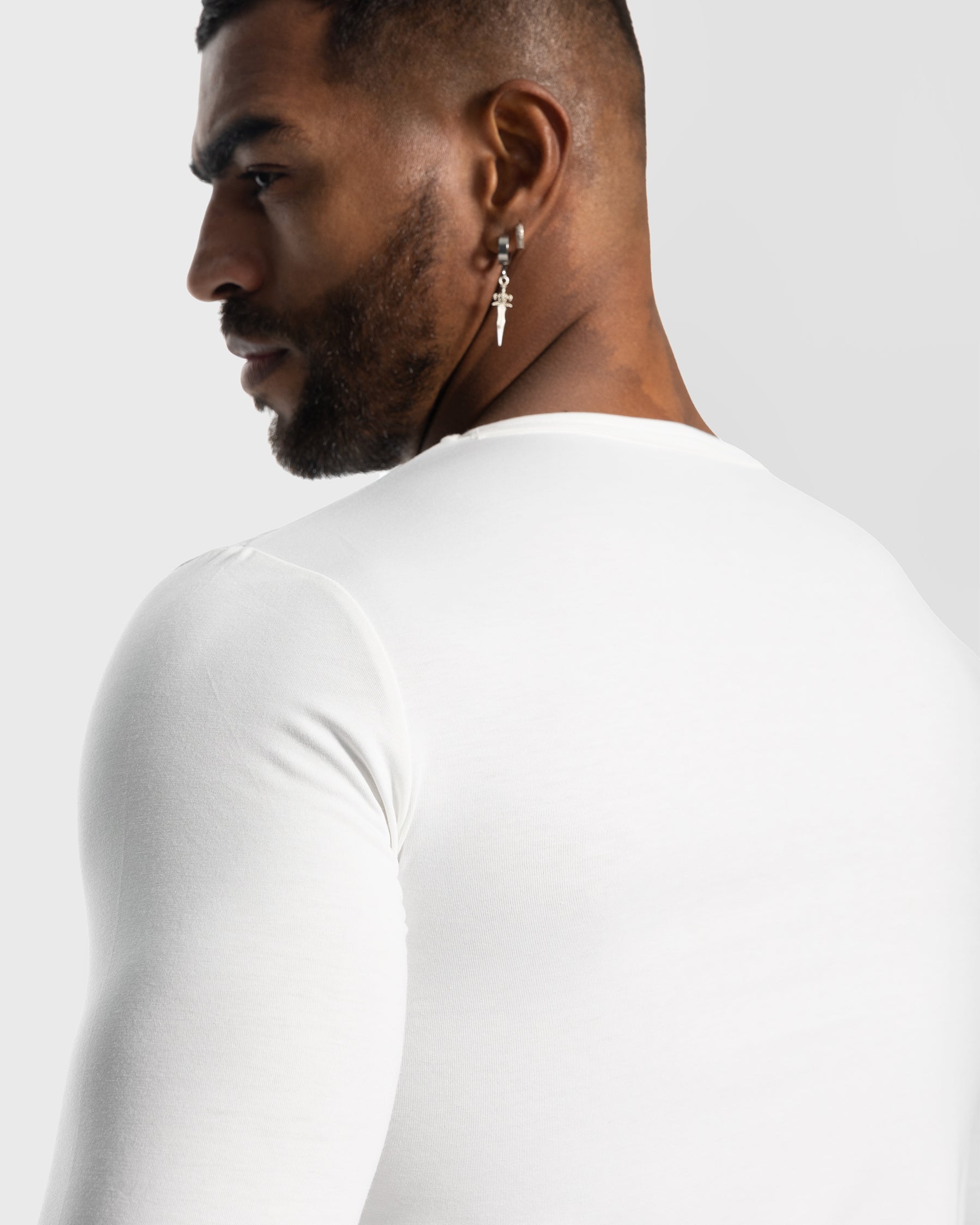 All Day Elite Curve-Hem Tee Stretch Long Sleeve(Final Sale–No Return or Exchange)