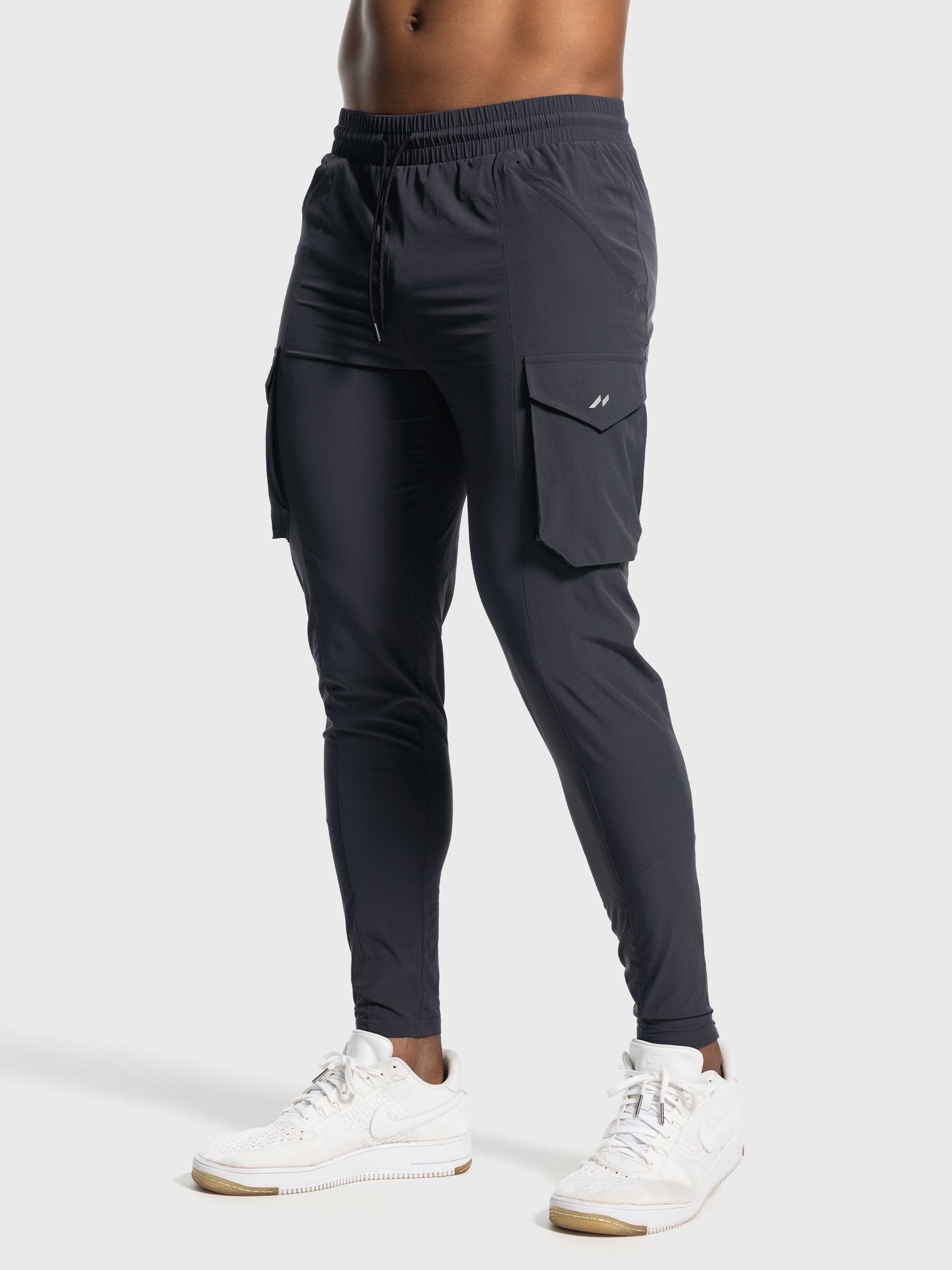 Quick Dry Gym Cargo Zip Jogger(Final Sale–No Return or Exchange)