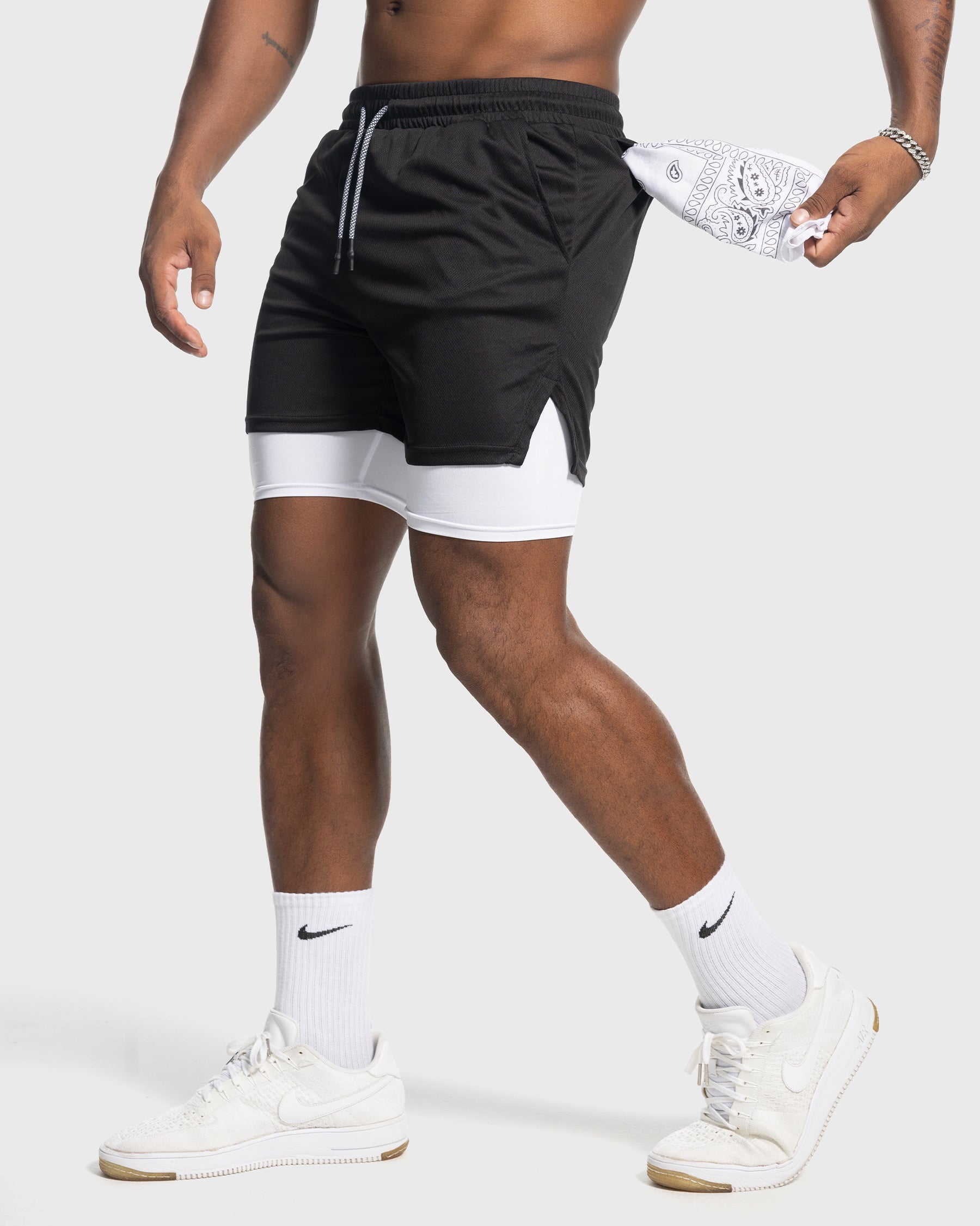 7" Kinetic Pocket Lined 2 in 1 Mesh Stretch Short