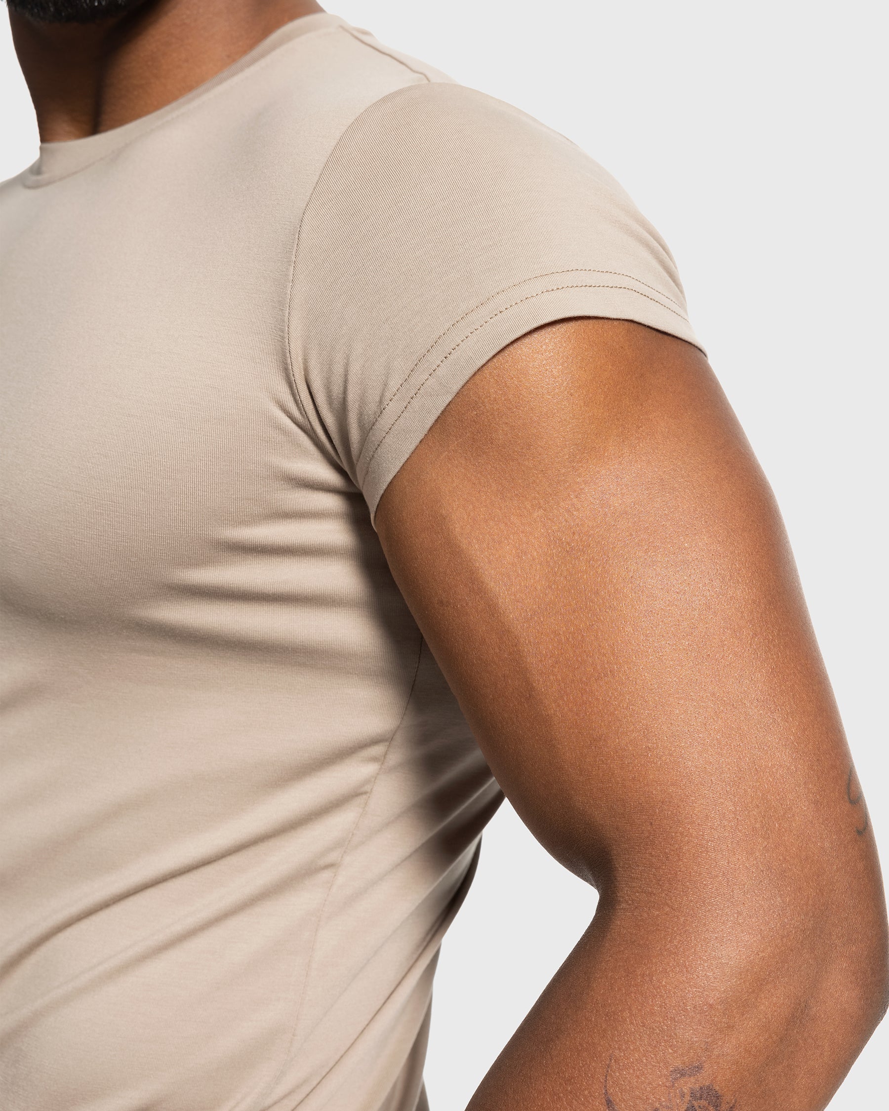 All Day Elite Cap Sleeve Muscle Fit T-Shirt(Final Sale–No Return or Exchange)