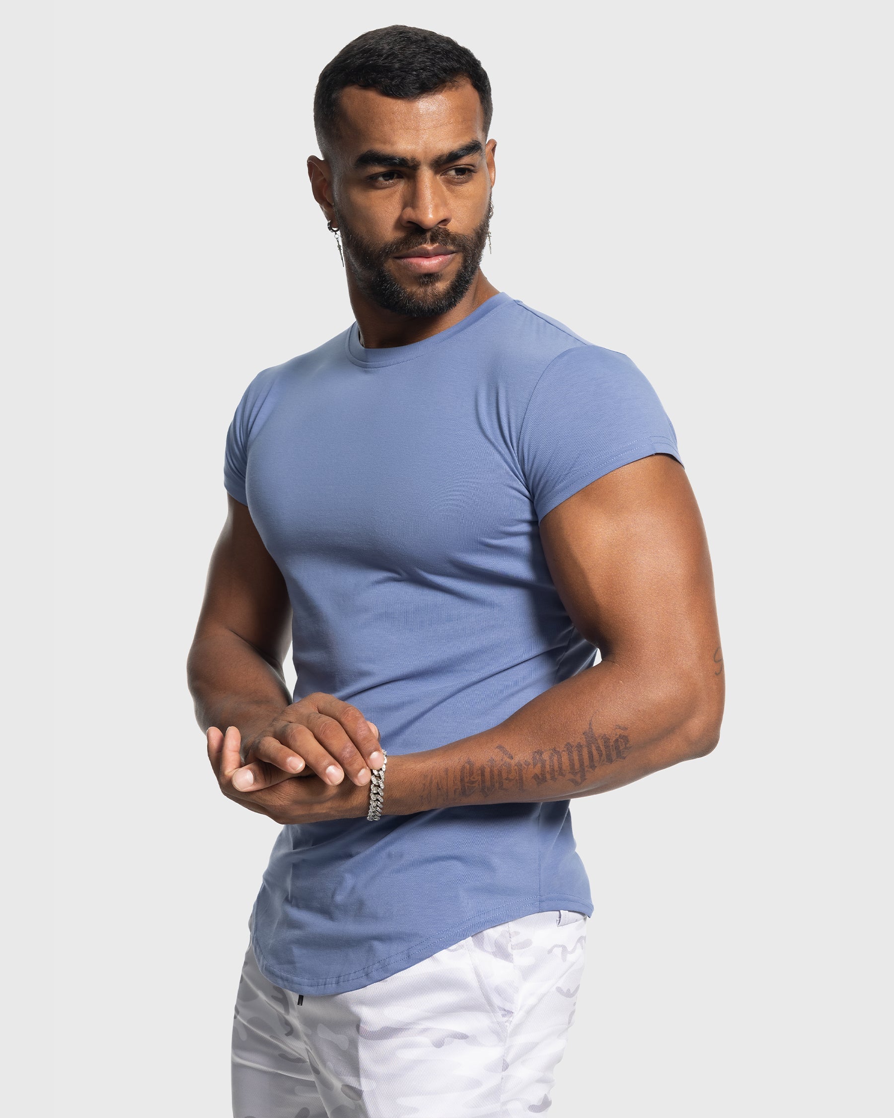 All Day Elite Cap Sleeve Muscle Fit T-Shirt(Final Sale–No Return or Exchange)