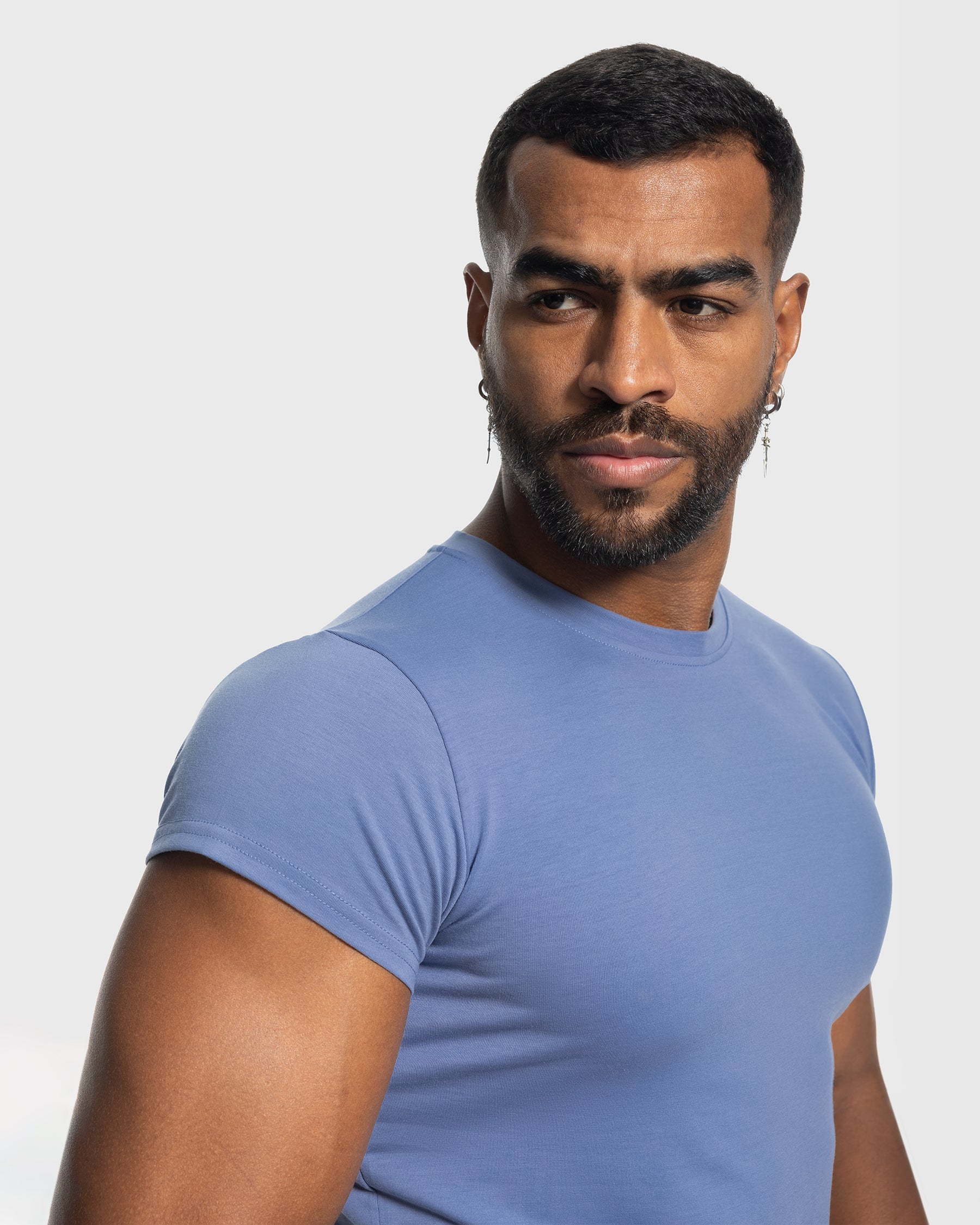 All Day Elite Cap Sleeve Muscle Fit T-Shirt(Final Sale–No Return or Exchange)