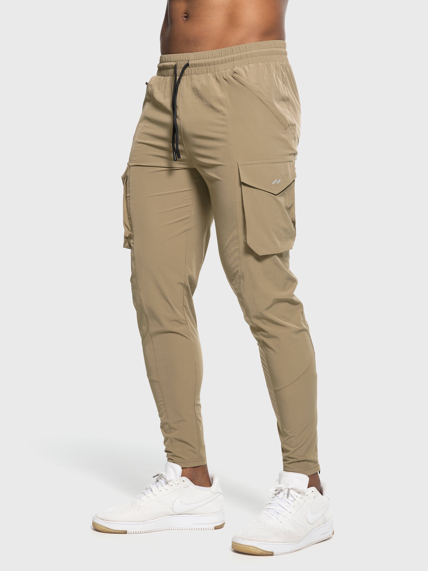 Quick Dry Gym Cargo Zip Jogger(Final Sale–No Return or Exchange)