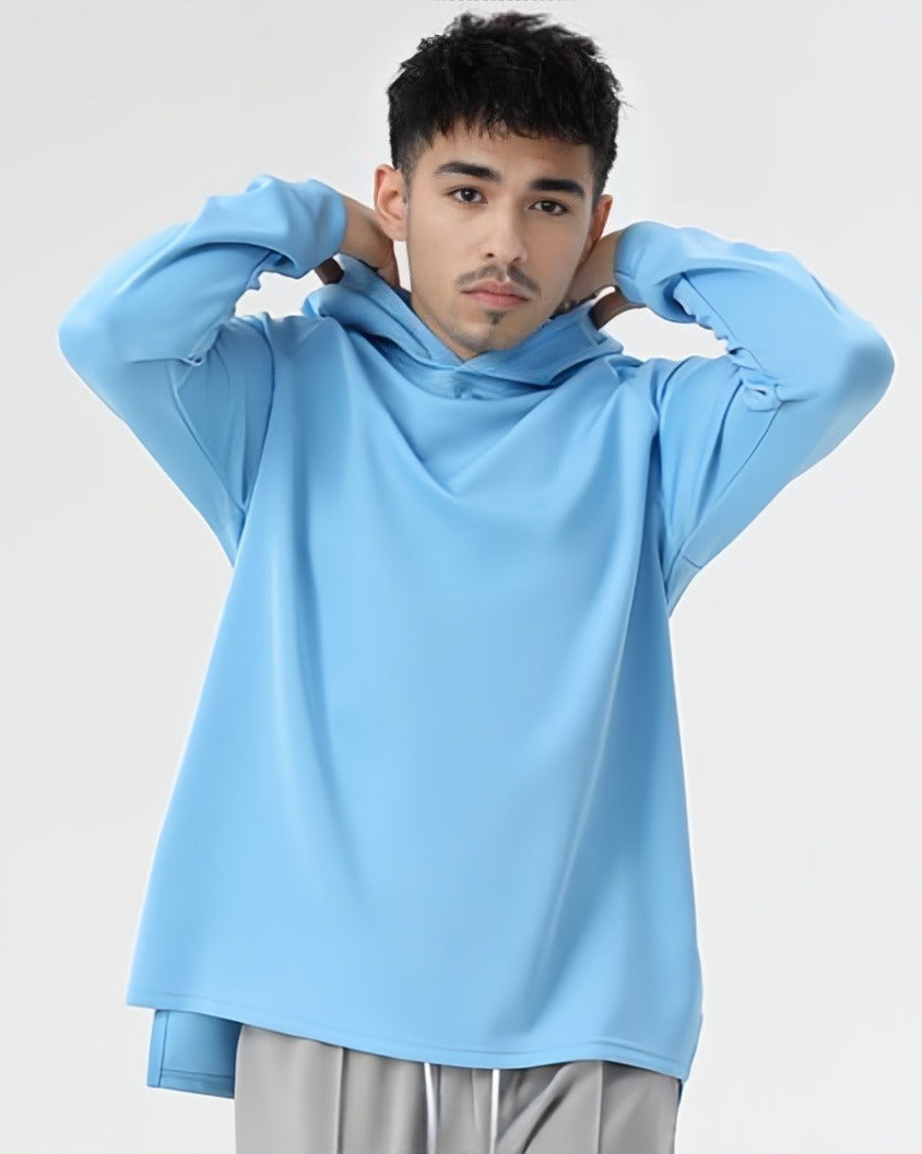 Essential Athletic Performance Hoodie With Raglan Sleeves New