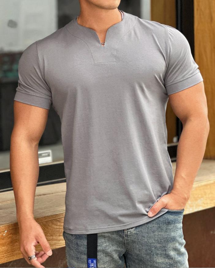 Society Cotton V-neck Short Sleeve(Final Restock)