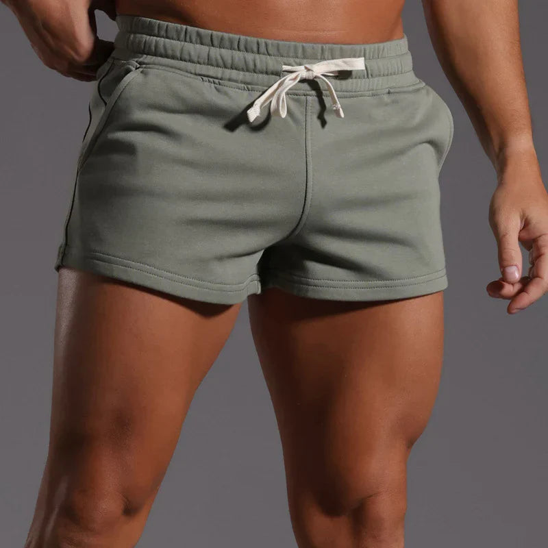 Men’s Comfort Cotton Drawstring Shorts-2" Inseam