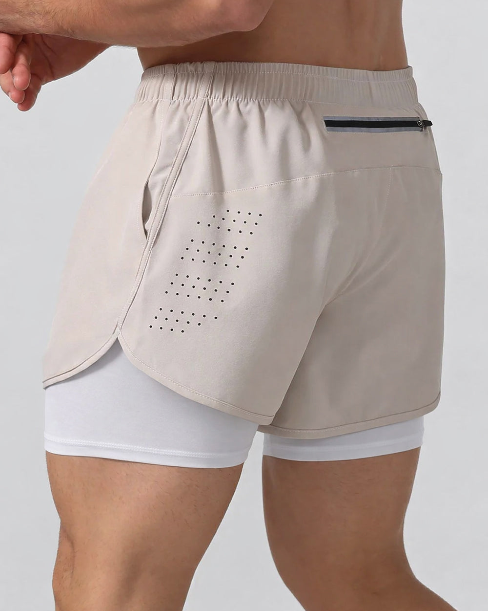 6" Interval Short 2-in-1 Lined