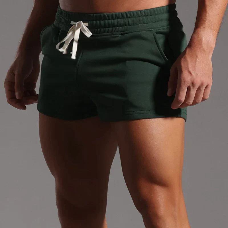 Men’s Comfort Cotton Drawstring Shorts-2" Inseam