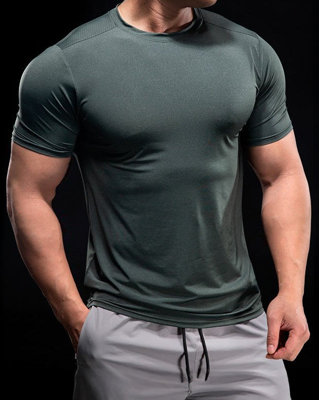 Quick Dry Short Sleeve Running T-shirt