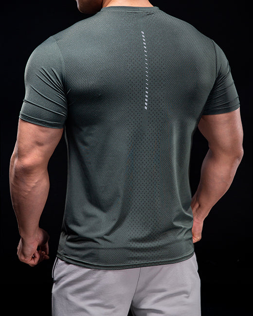 Quick Dry Short Sleeve Running T-shirt