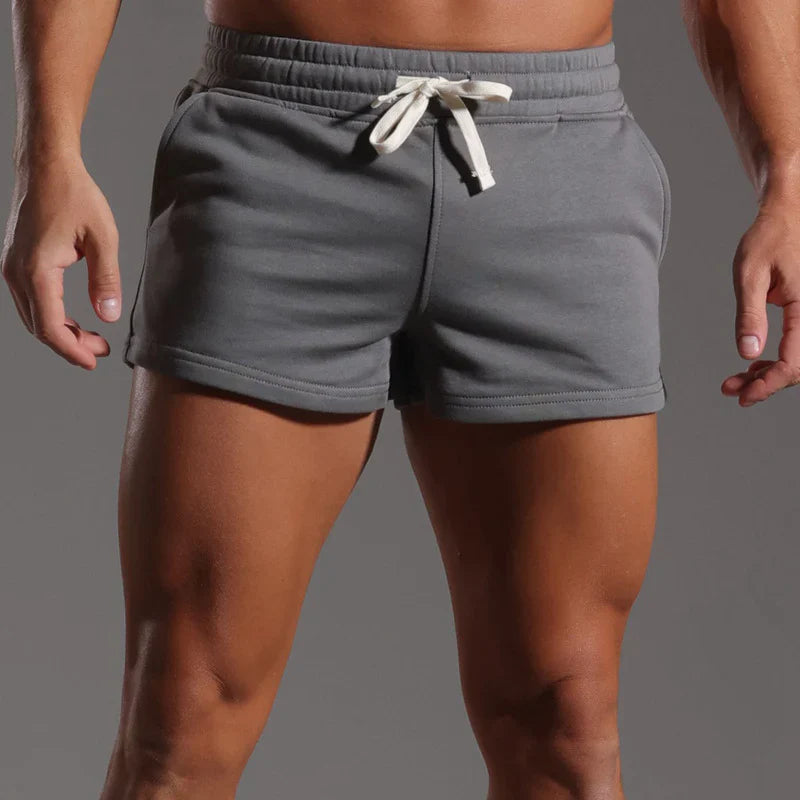 Men’s Comfort Cotton Drawstring Shorts-2" Inseam