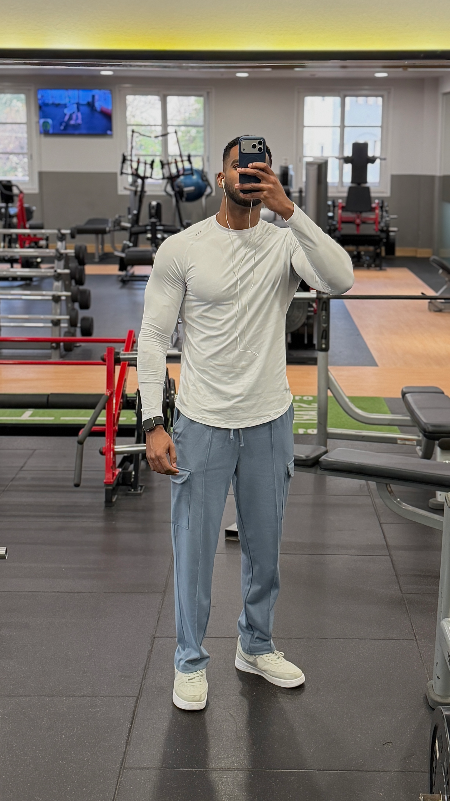 Performance Long Sleeve Tee Crew Neck Quick Dry