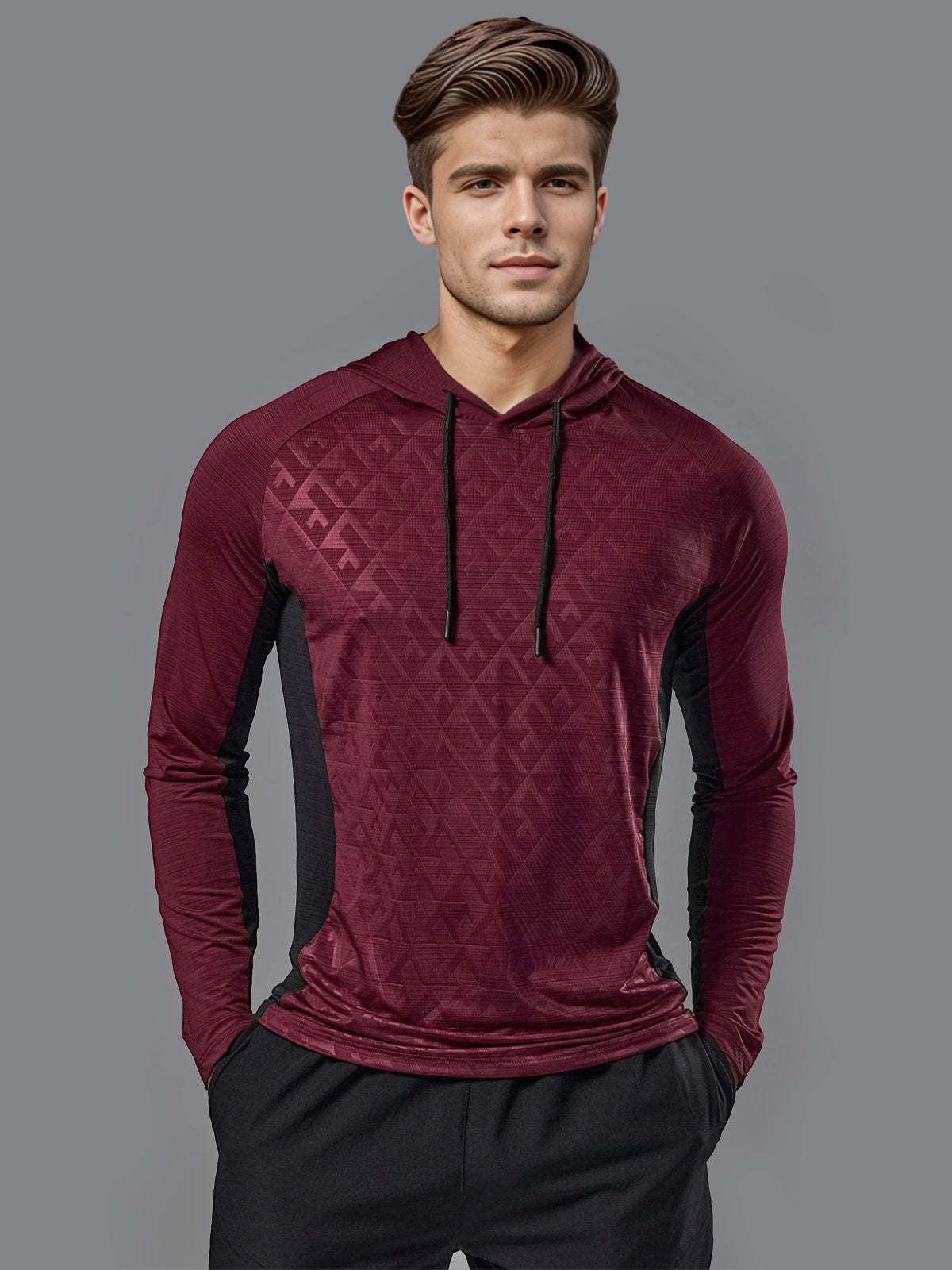 Quick Dry Hoodie Long Sleeve Performance Baselayer