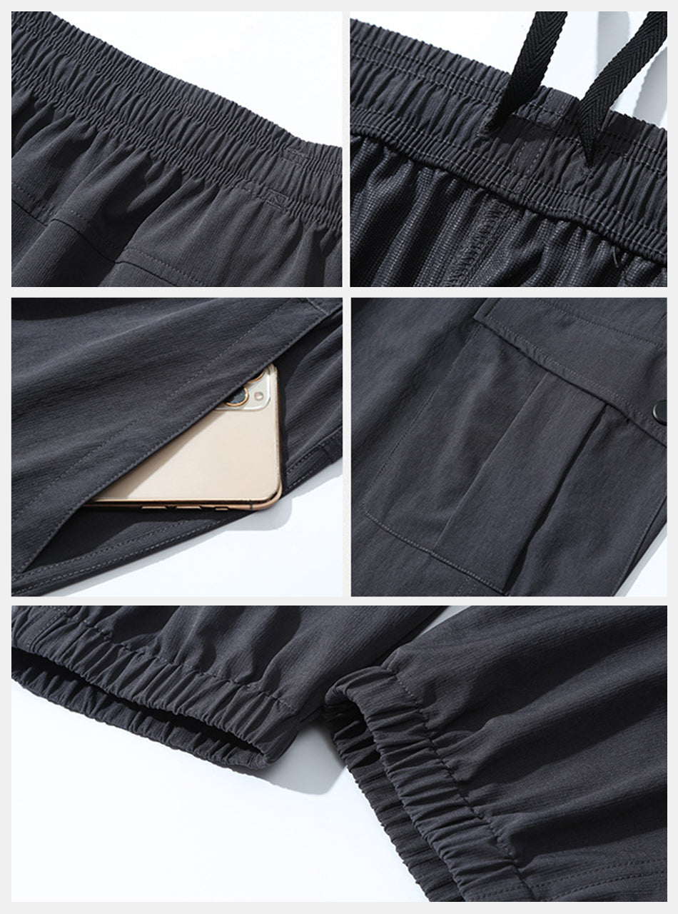 Men's Lightweight Quick Dry Cargo Jogger(Final Sale–No Return or Exchange)