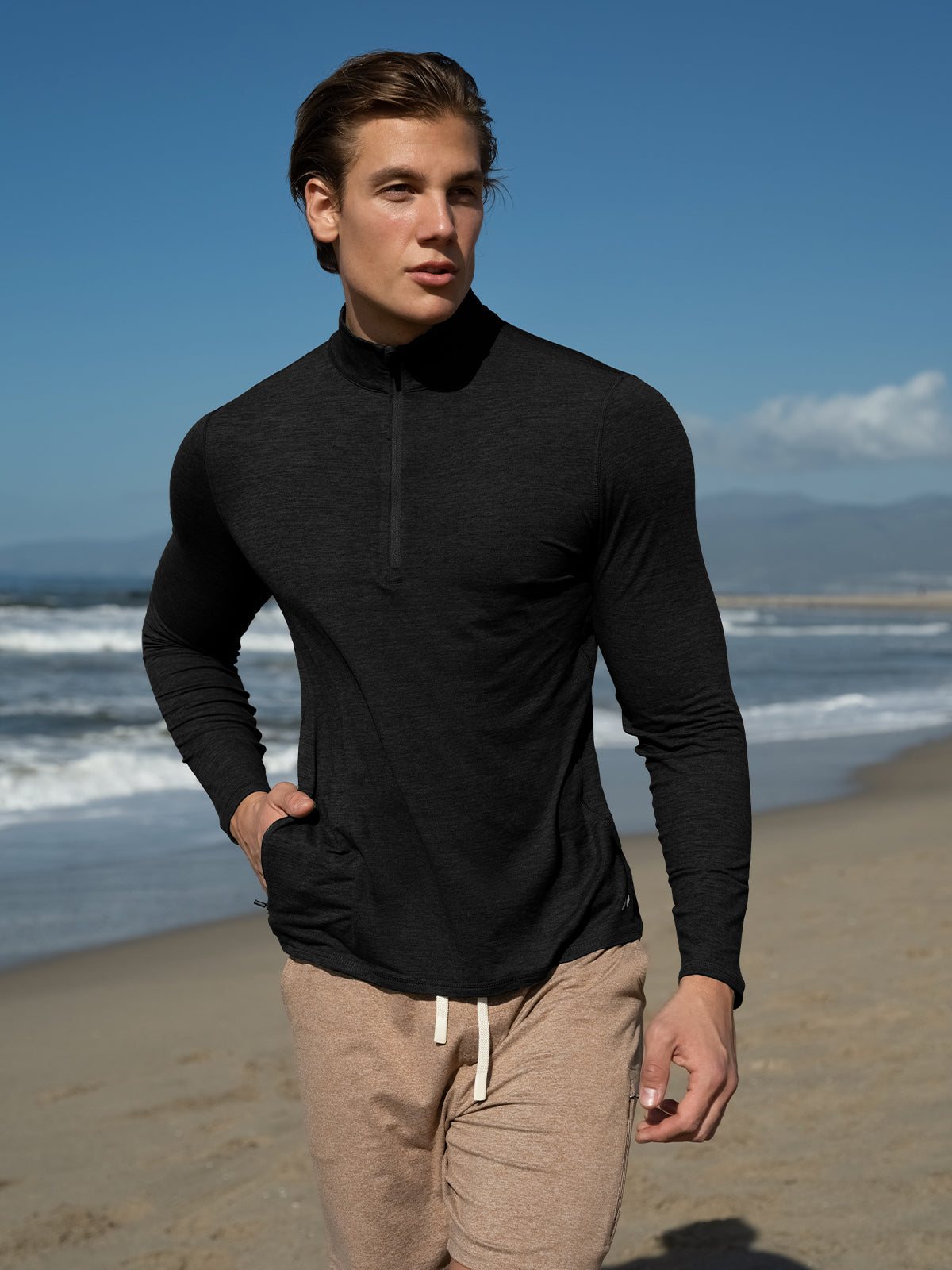 Softest Performance Tech Half Zip With Side Pocket (Final Restock)