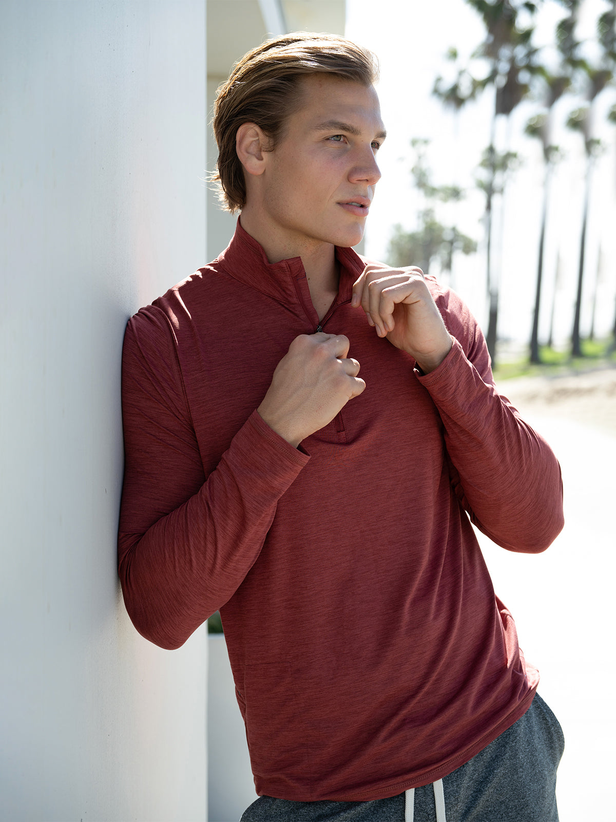 Softest Performance Tech Half Zip With Side Pocket (Final Restock)