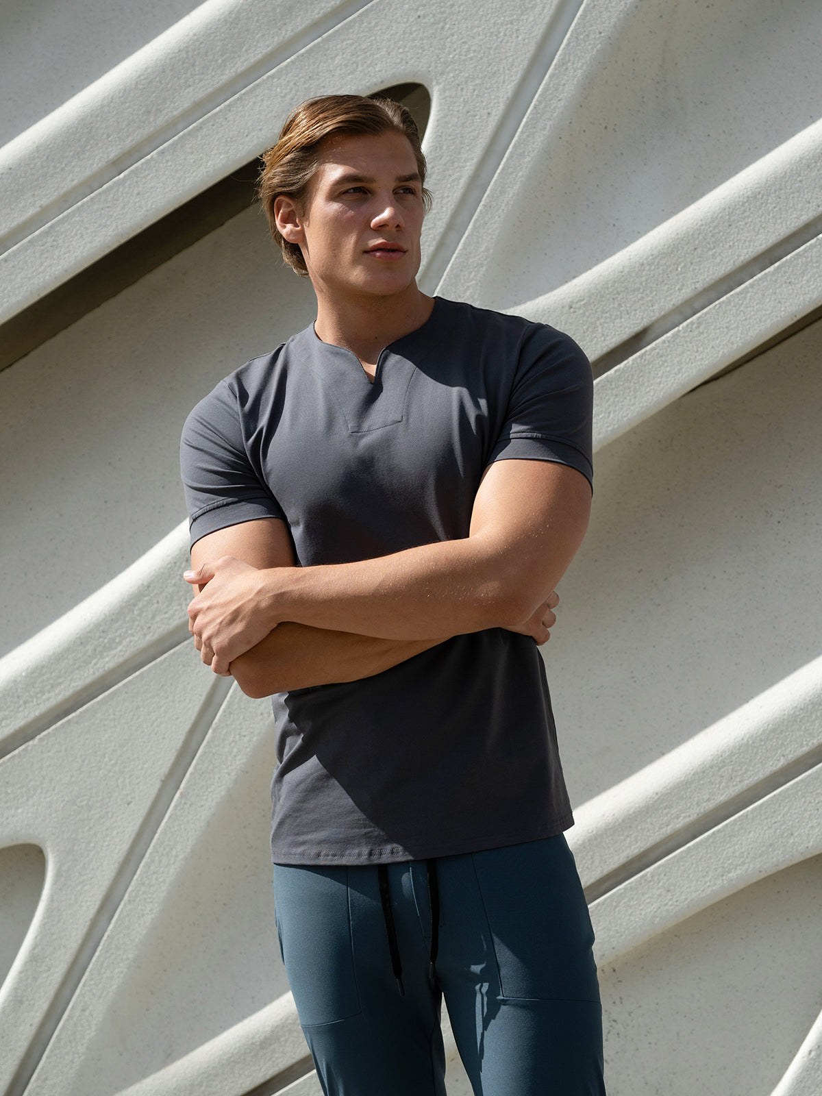 Society Cotton V-neck Short Sleeve(Final Restock)
