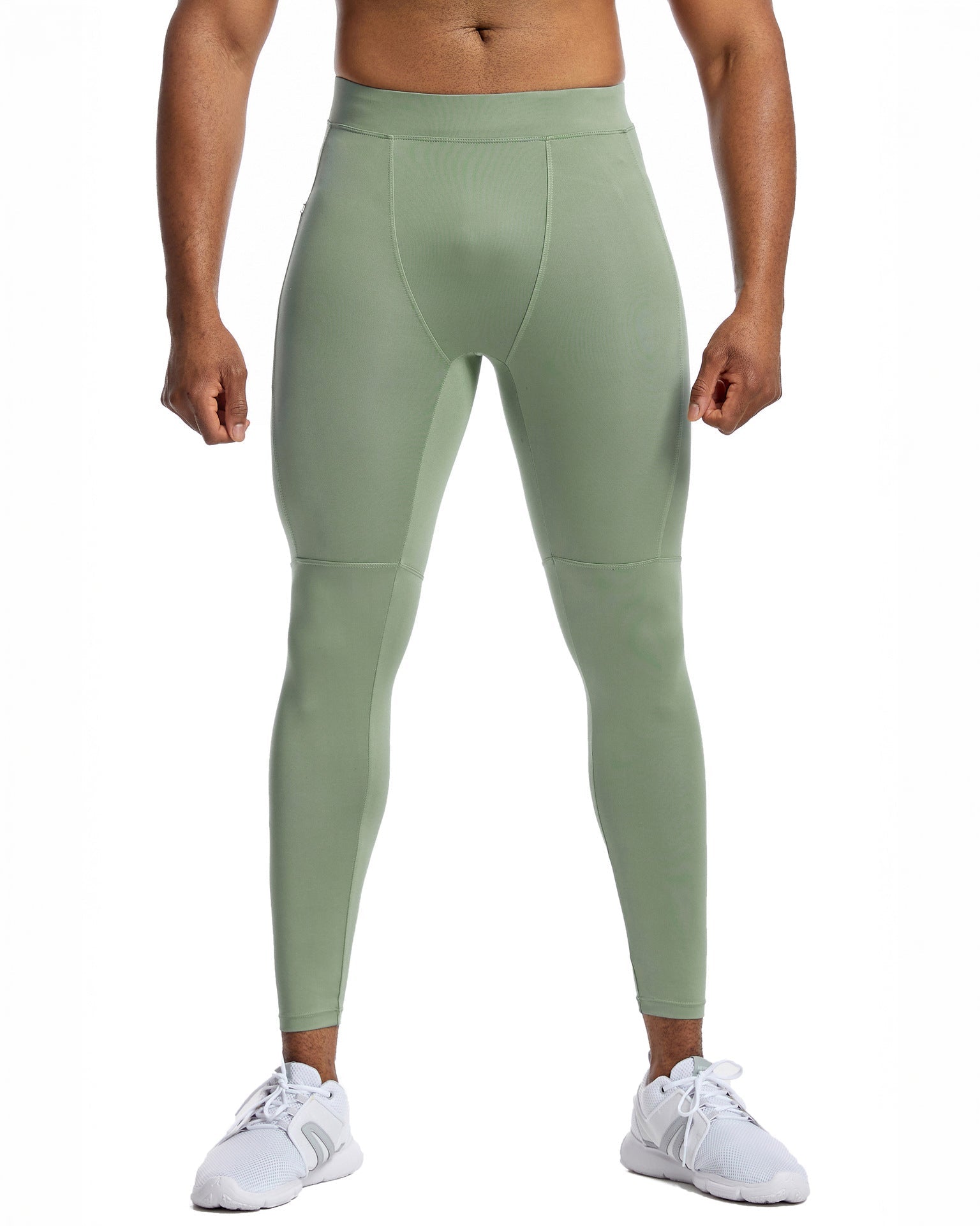 Compression Leggings With Zip Pocket