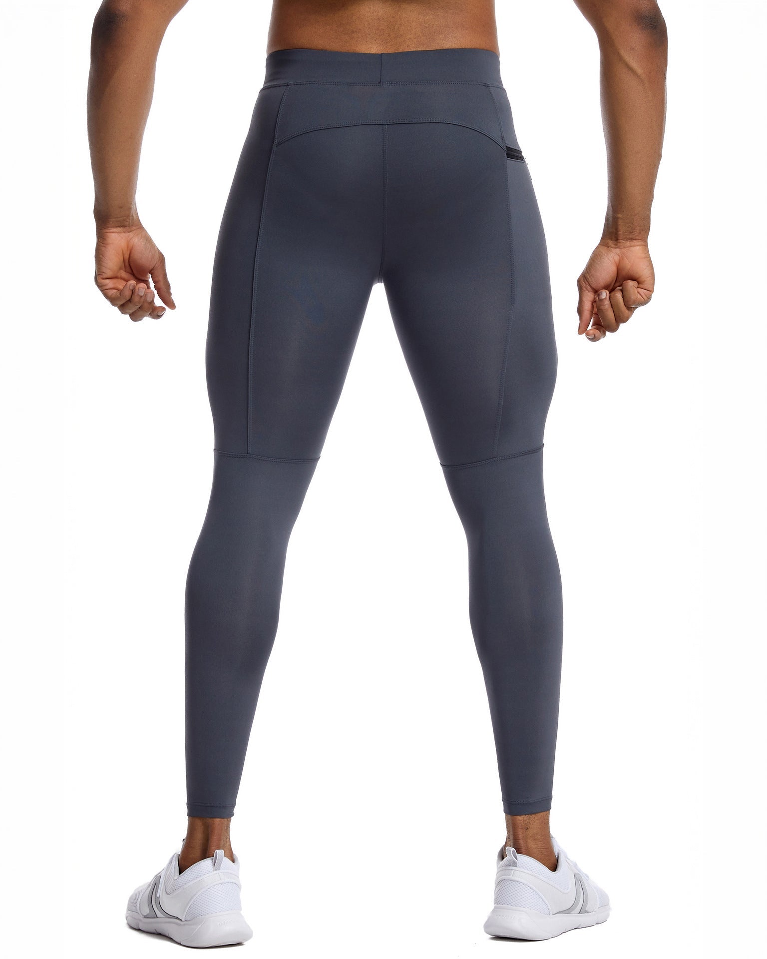 Compression Leggings With Zip Pocket